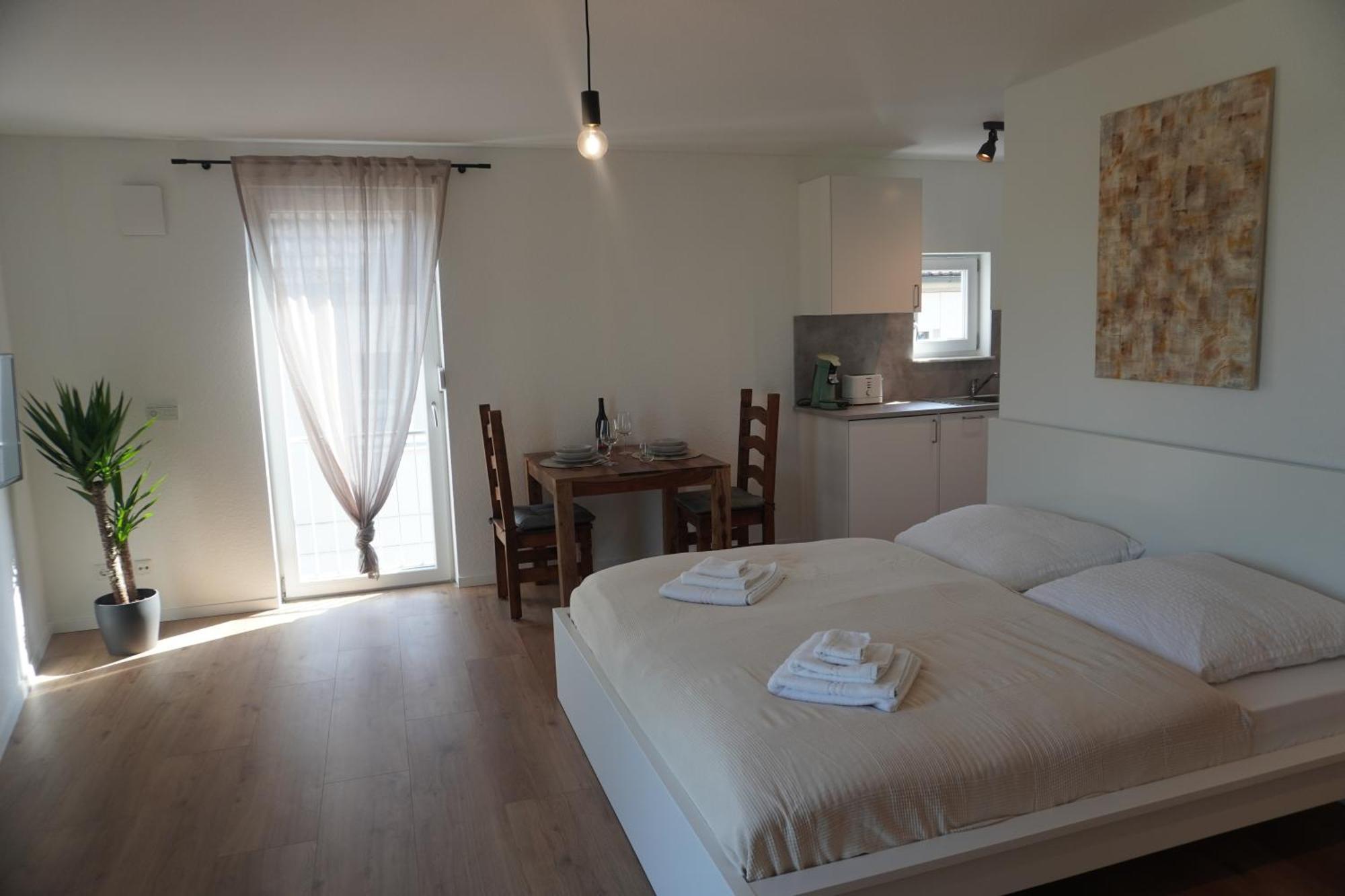 Hb-Living Apartment-Rheinblick Mainz Buitenkant foto