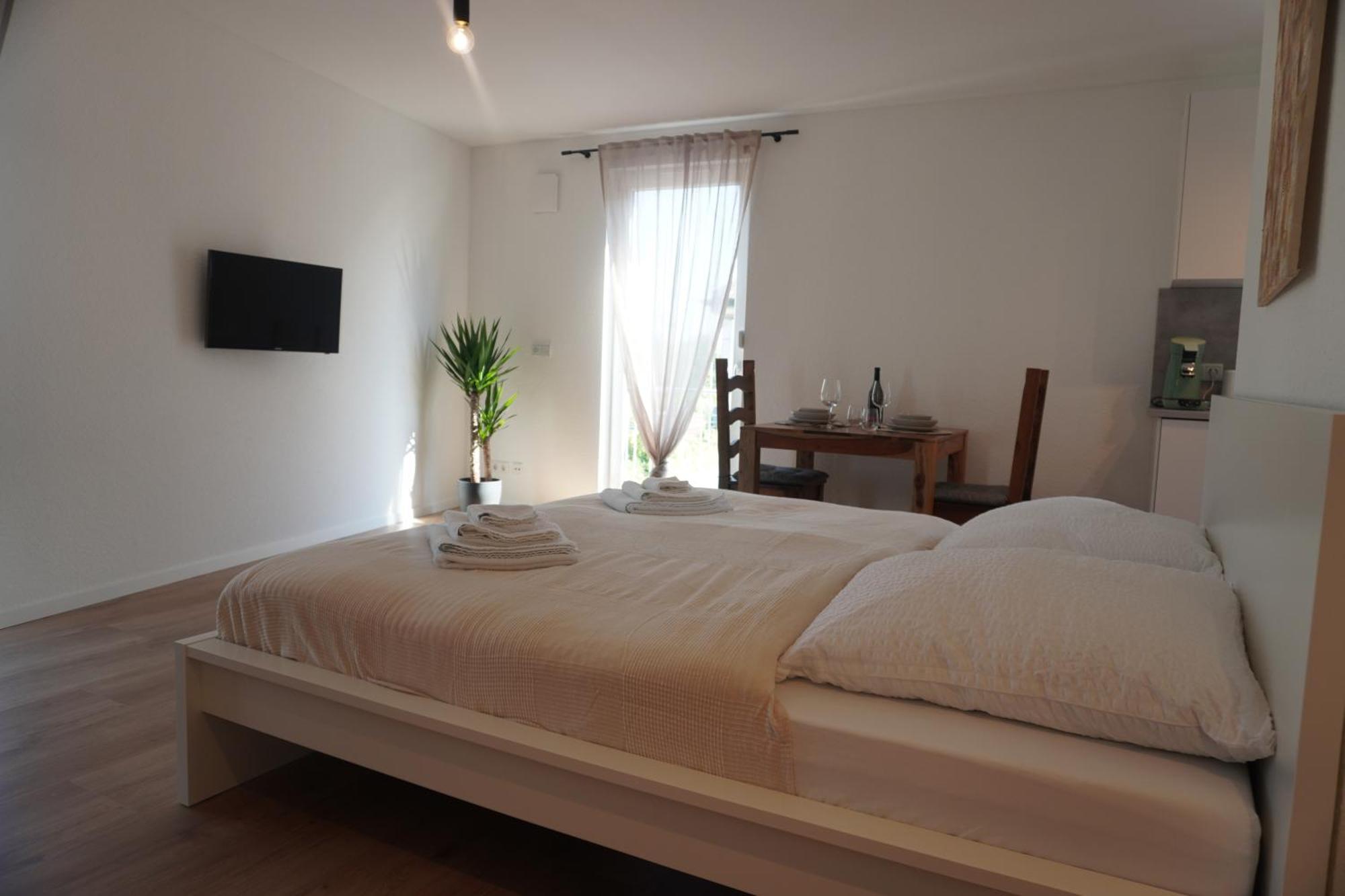 Hb-Living Apartment-Rheinblick Mainz Buitenkant foto